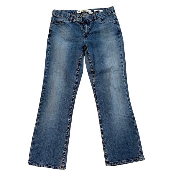 Gap Denim - Gap Stretch Size 6 Denim Jeans Medium Wash Stretch Pockets Straight Leg